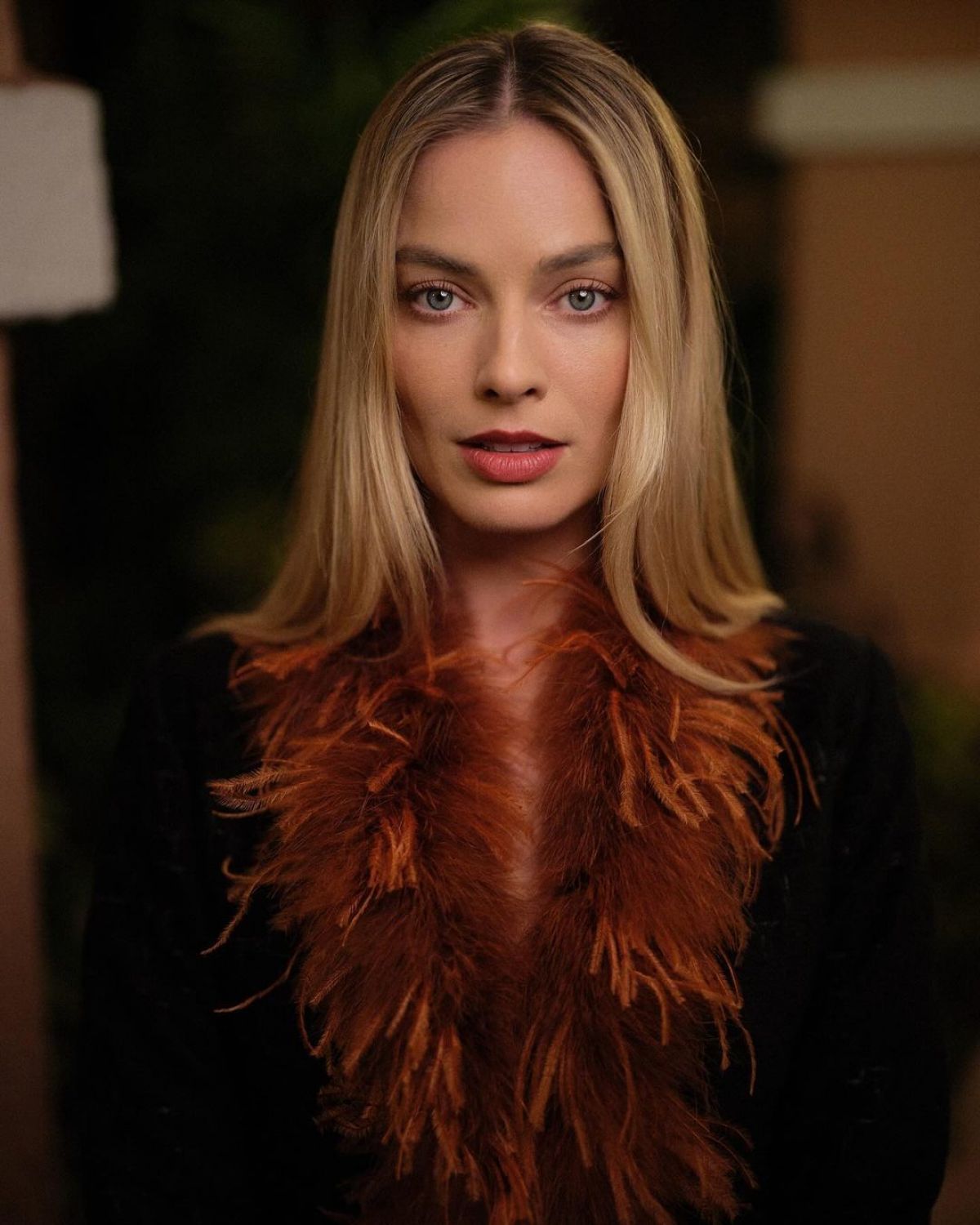 Margot Robbie at Charles Finch Pre-Oscar Party Portraits, March 2024