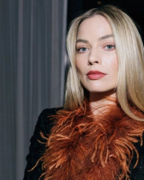 Margot Robbie at Charles Finch Pre-Oscar Party Portraits, March 2024 2