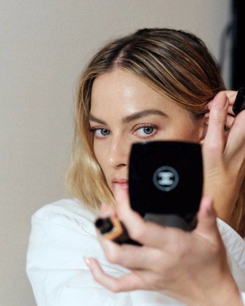 Margot Robbie at Charles Finch Pre-Oscar Party Portraits, March 2024 3