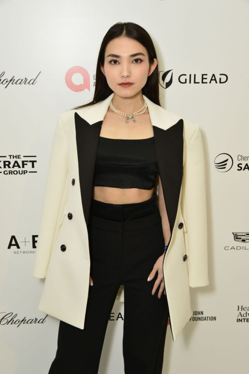 Maria Zhang at Elton John AIDS Foundation Party, March 2024 2