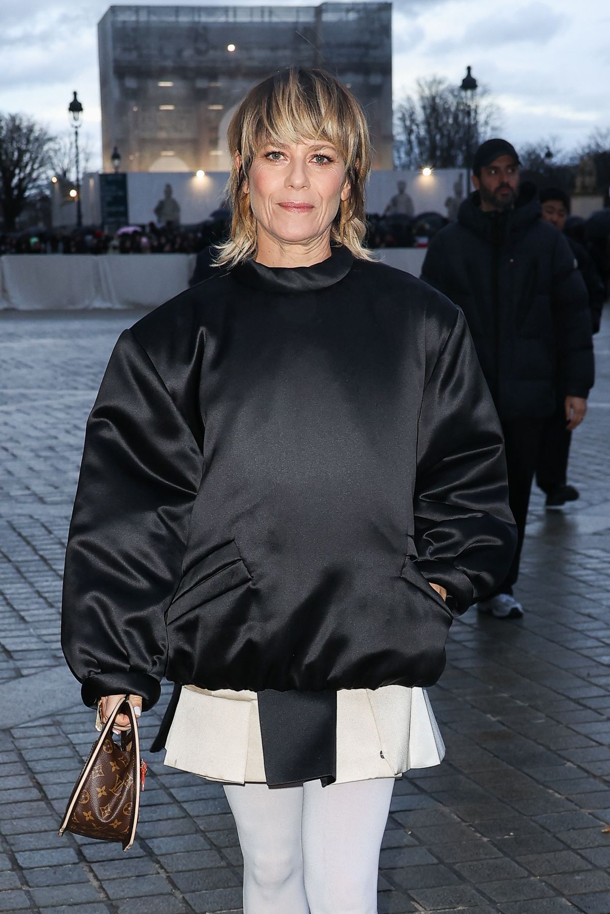 Marina Fois at Louis Vuitton Fashion Show Paris Fashion Week, March 2024