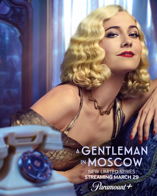 Mary Elizabeth Winstead A Gentleman in Moscow Poster 2024