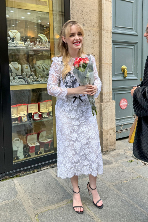 McKenna Grace Promotes Ghostbusters Frozen Empire Paris, March 2024 3