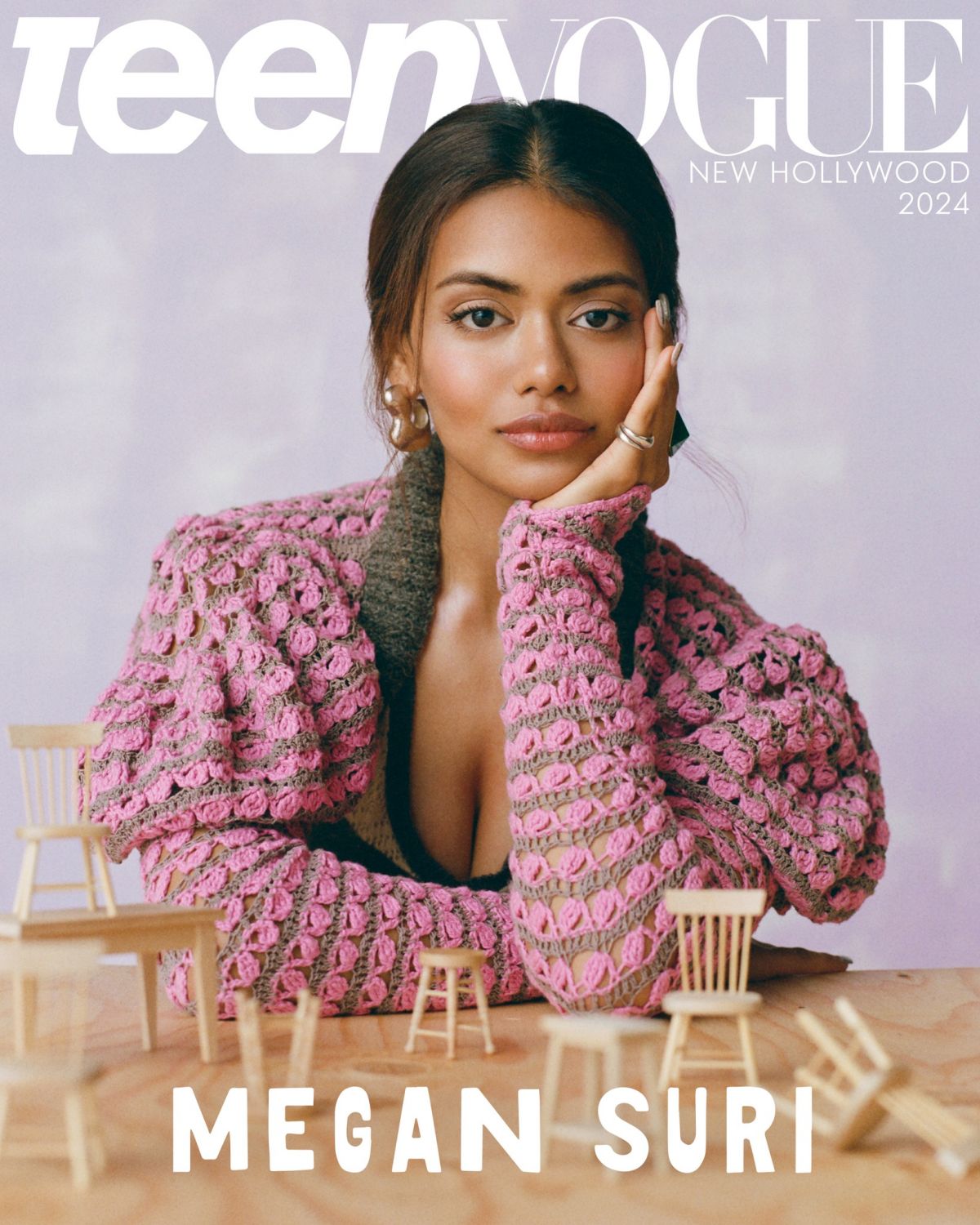 Megan Suri for Teen Vogue New Hollywood Issue, March 2024