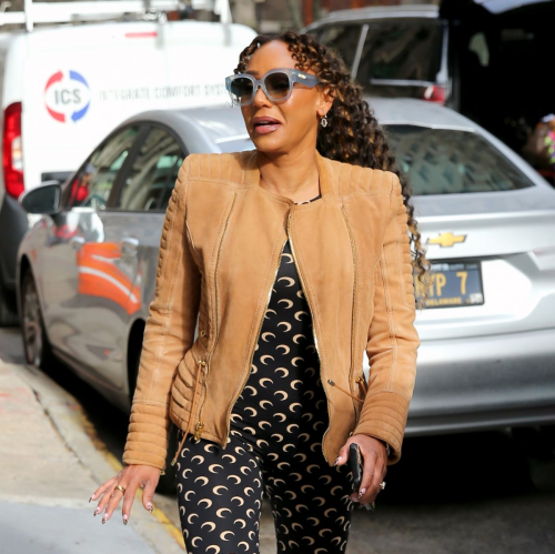 Melanie Brown Arrives at Tamron Hall in New York, March 2024 2