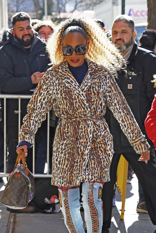 Melanie Brown Arrives at The View in New York, March 2024 1