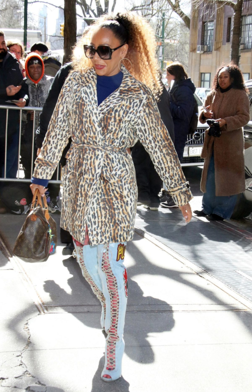 Melanie Brown Arrives at The View in New York, March 2024 3