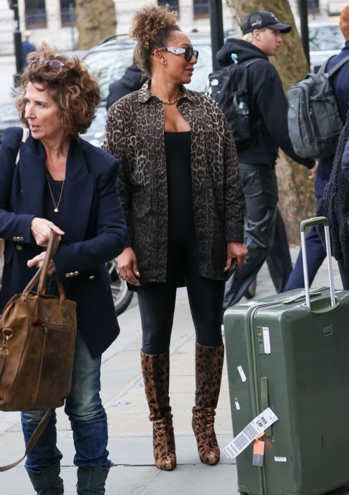 Melanie Brown at Leicester Square in London, March 2024