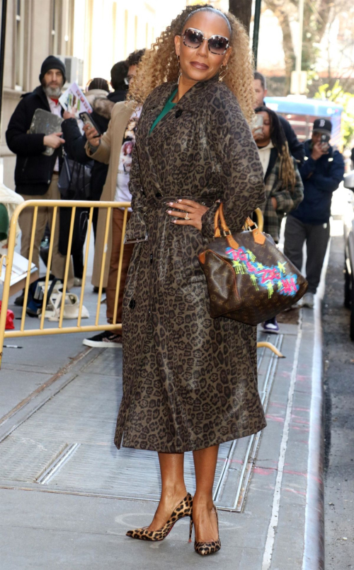 Melanie Brown Leaves ABC Studios in New York, March 2024 6