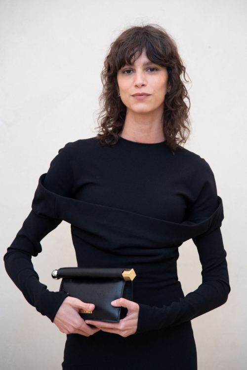 Mica Arganaraz at PFW Simon Jacquemus Medal Photocall Paris, March 2024 1