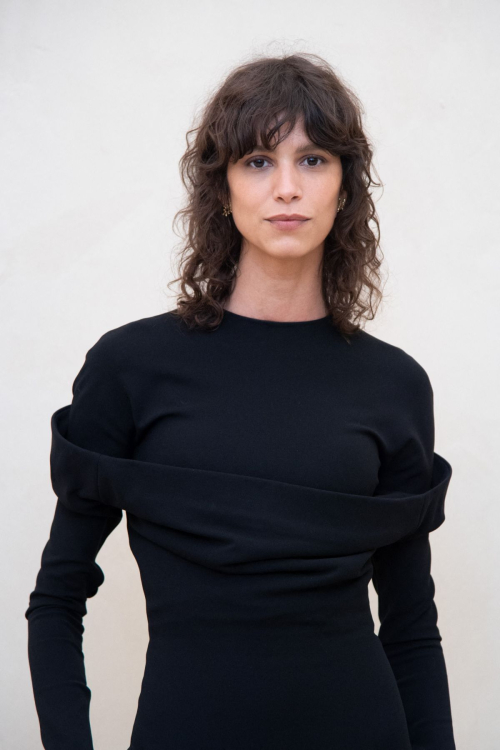 Mica Arganaraz at PFW Simon Jacquemus Medal Photocall Paris, March 2024 2