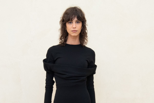 Mica Arganaraz at PFW Simon Jacquemus Medal Photocall Paris, March 2024 5