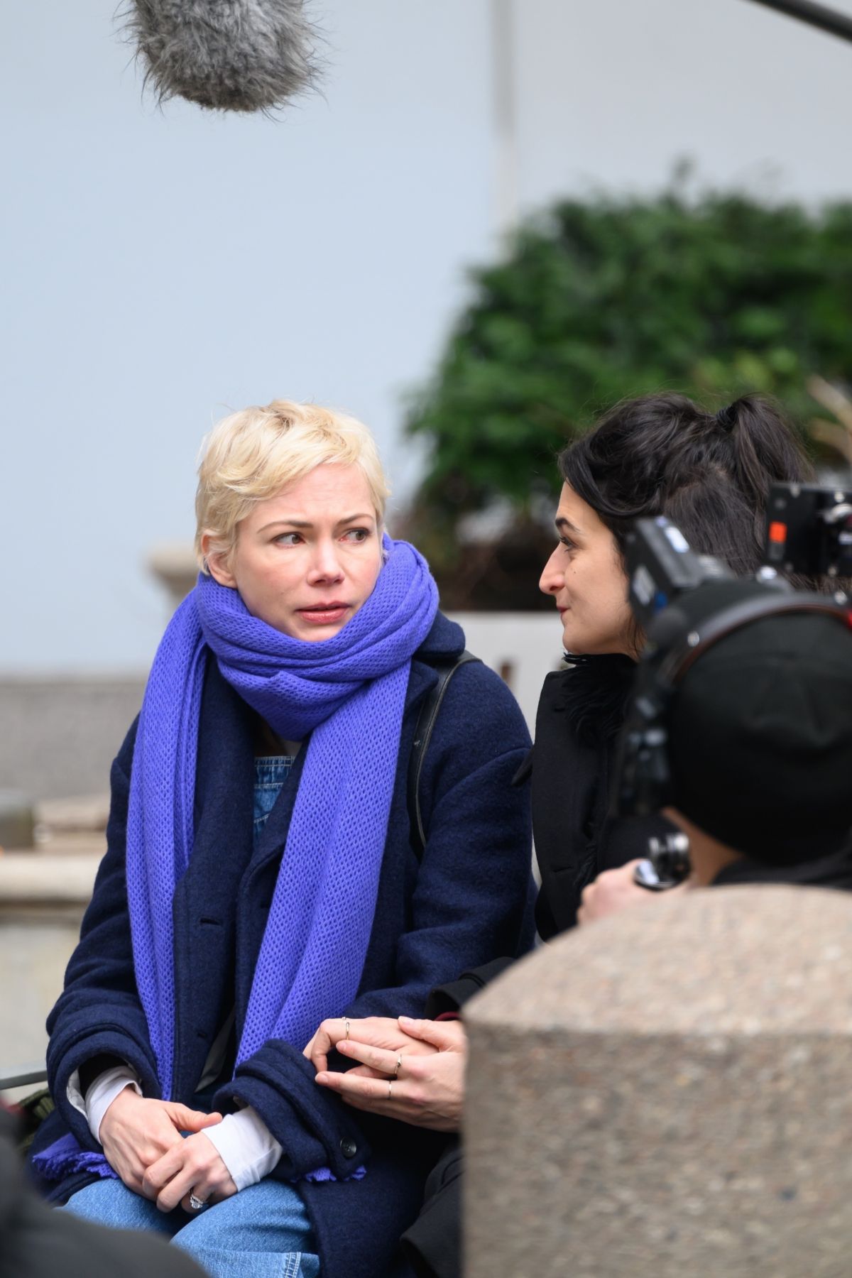 Michelle Williams Filming in Brooklyn, March 2024