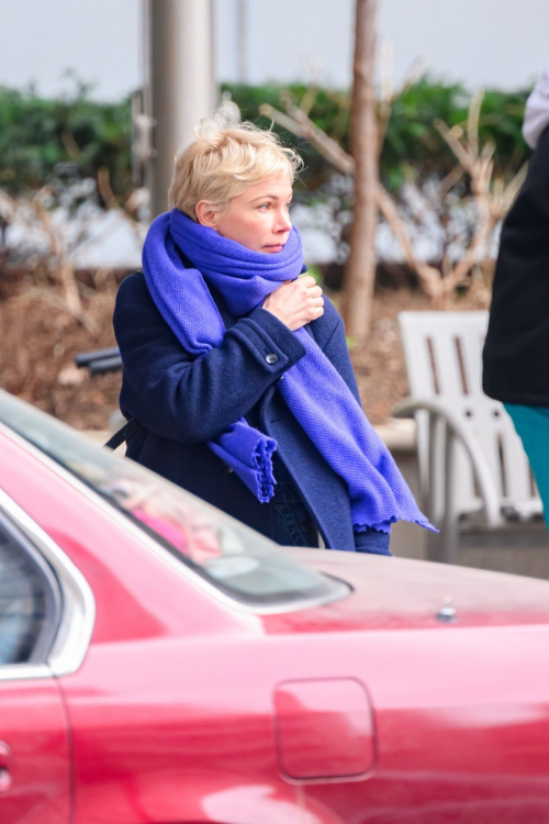 Michelle Williams Filming in Brooklyn, March 2024 4