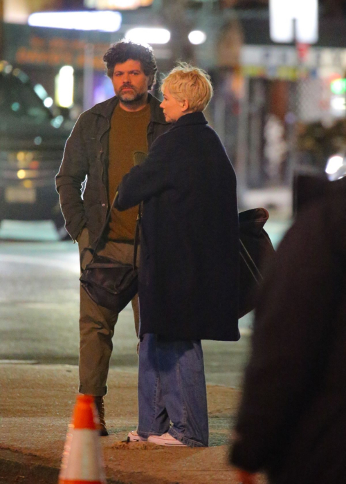 Michelle Williams on Set of Dying for Sex in New York, March 2024 3