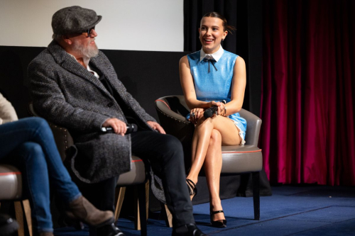 Millie Bobby Brown at Damsel Special Screening at Ham Yard Hotel in London, March 2024 2