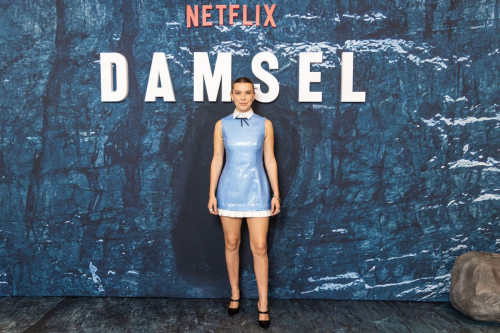 Millie Bobby Brown at Damsel Special Screening at Ham Yard Hotel in London, March 2024 5