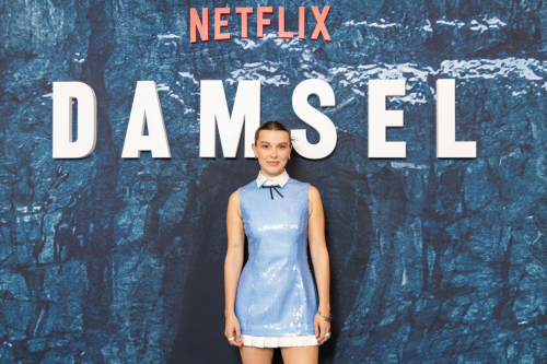 Millie Bobby Brown at Damsel Special Screening at Ham Yard Hotel in London, March 2024 6