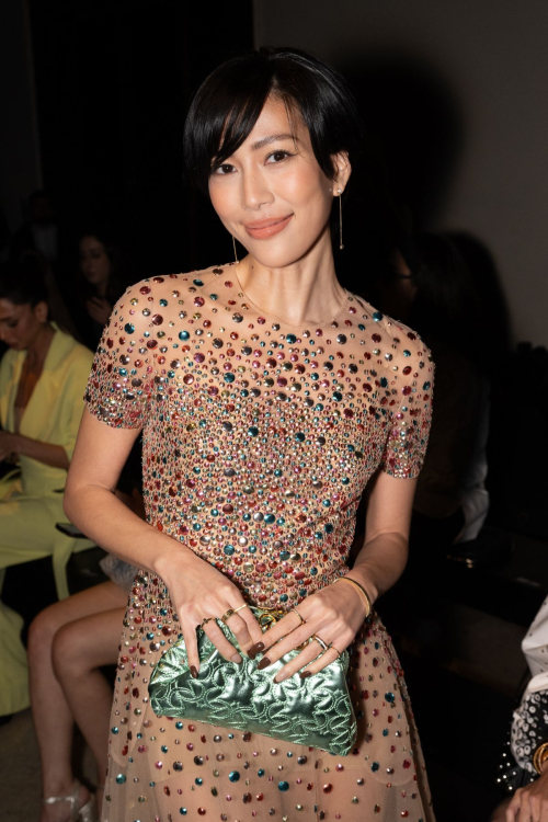 Molly Chiang at Elie Saab Womenswear FW24-25 Show at Paris Fashion Week, March 2024 1