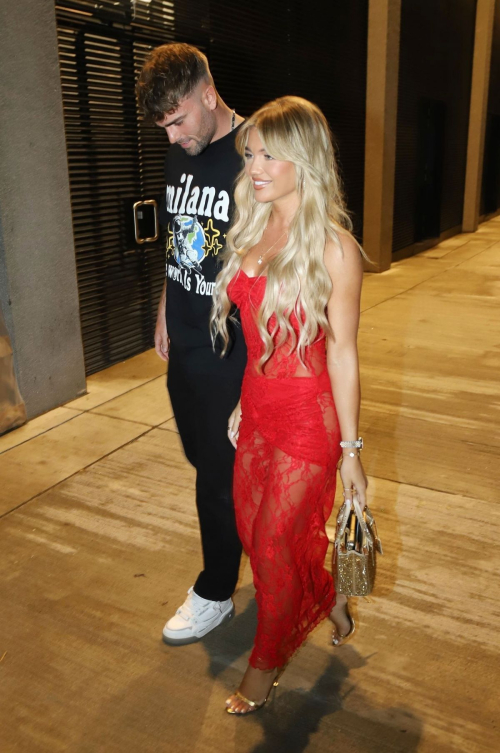 Molly Smith and Tom Clare Arrive at Molly Smith Boohoo Launch at Fenix in Manchester 4