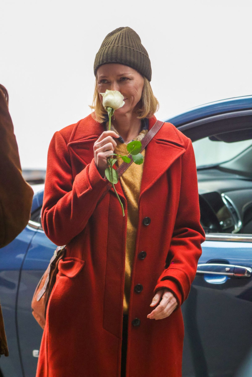 Naomi Watts Filming The Friend in New York, March 2024