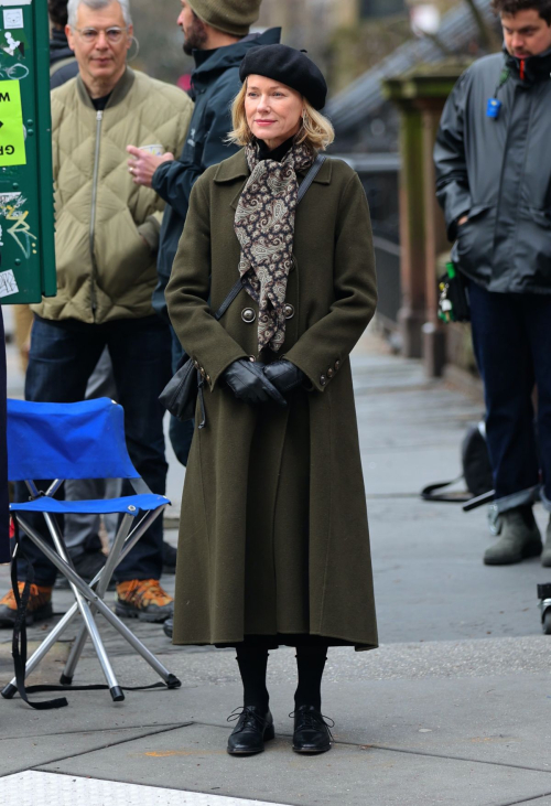 Naomi Watts on the Set of The Friend in Brooklyn, March 2024 1