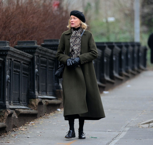 Naomi Watts on the Set of The Friend in Brooklyn, March 2024 2