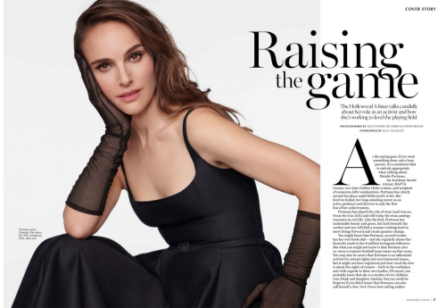 Natalie Portman in Marie Claire Australia Feature, April 2024 2