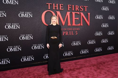 Nell Tiger Free at The First Omen Premiere at Regency Village Theatre in Los Angeles 2