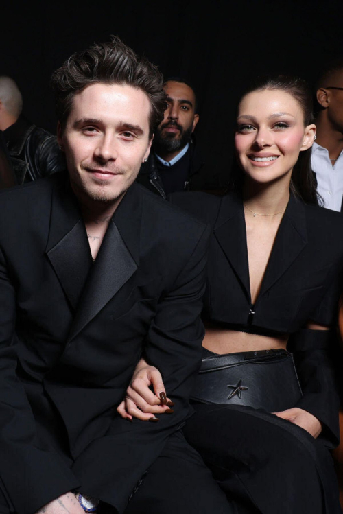 Nicola Peltz and Brooklyn Beckham at Mugler Fall/Winter Collection Paris Fashion Week, March 2024 4