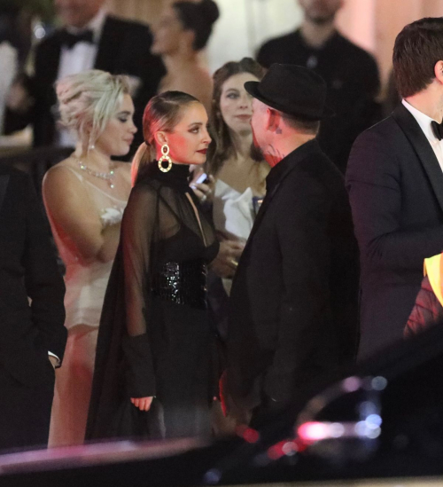 Nicole Richie and Joel Madden Leave Vanity Fair Oscar Party, March 2024 1