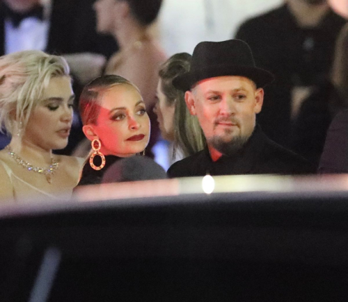 Nicole Richie and Joel Madden Leave Vanity Fair Oscar Party, March 2024 2