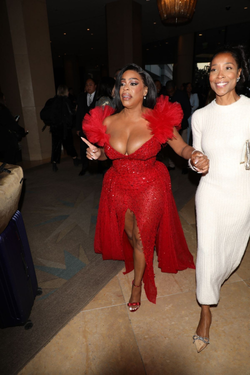 Niecy Nash and Jessica Betts at GLAAD Awards in Beverly Hills, March 2024