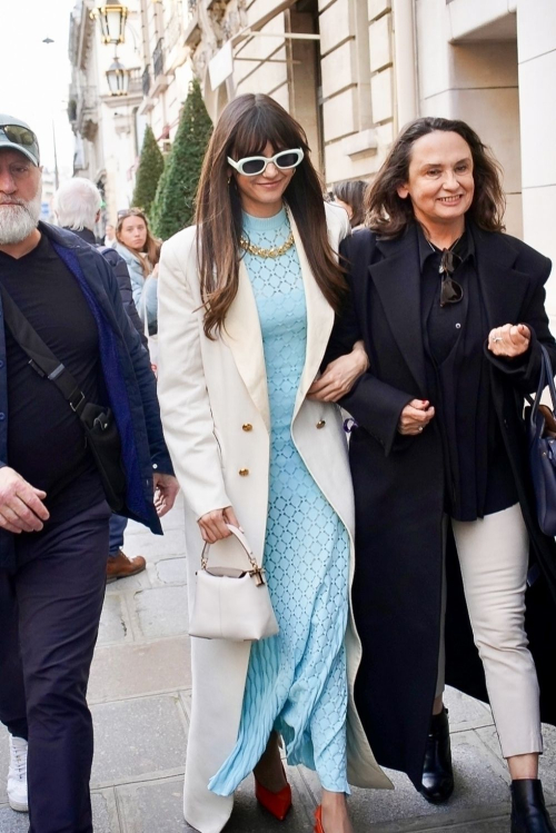 Nina Dobrev Arrives at Her Hotel in Paris, March 2024 4