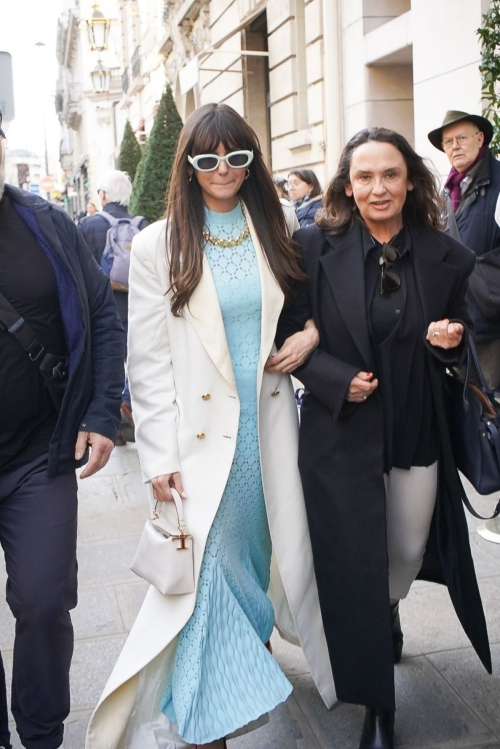 Nina Dobrev Arrives at Her Hotel in Paris, March 2024 6