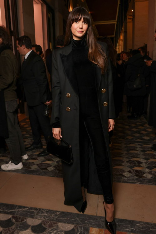 Nina Dobrev at Gagosian Urs Fischer Opening in Paris, March 2024 6