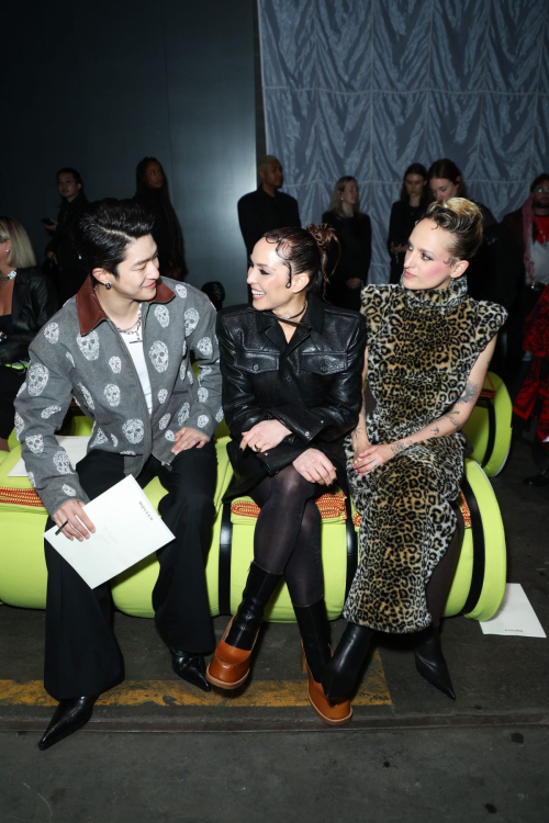 Noomi Rapace at Alexander McQueen Show at Paris Fashion Week, March 2024 2