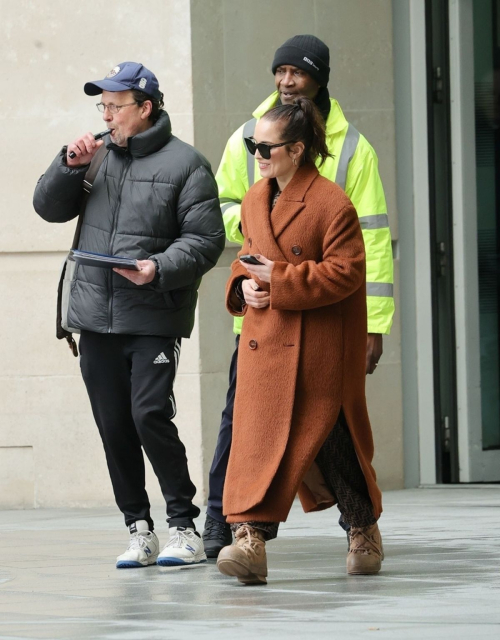 Noomi Rapace Leaves BBC Loose Ends Radio Show in London, March 2024 3