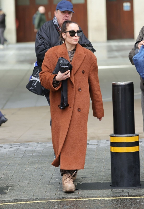 Noomi Rapace Leaves BBC Loose Ends Radio Show in London, March 2024 5