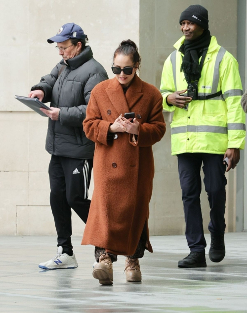 Noomi Rapace Leaves BBC Loose Ends Radio Show in London, March 2024 6