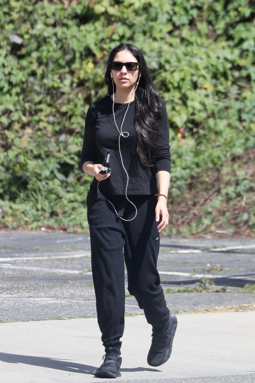 Noor Alfallah Leaves a Gym After a Morning Workout in Los Angeles 1