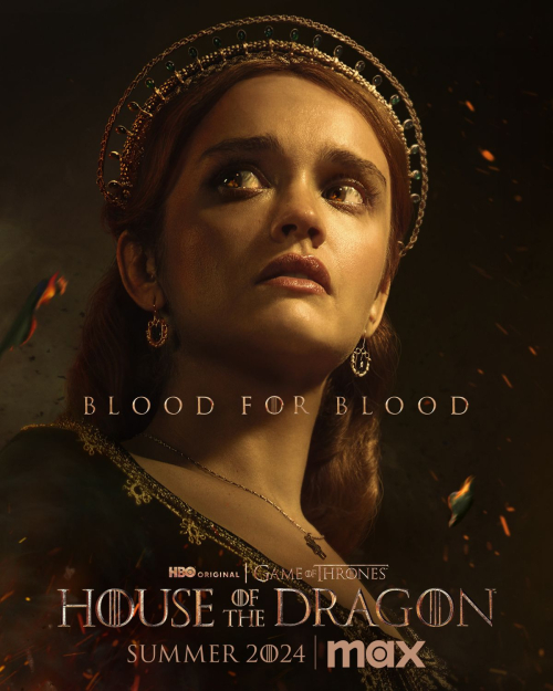 Olivia Cooke House of the Dragon Season 2 Promos, March 2024 2