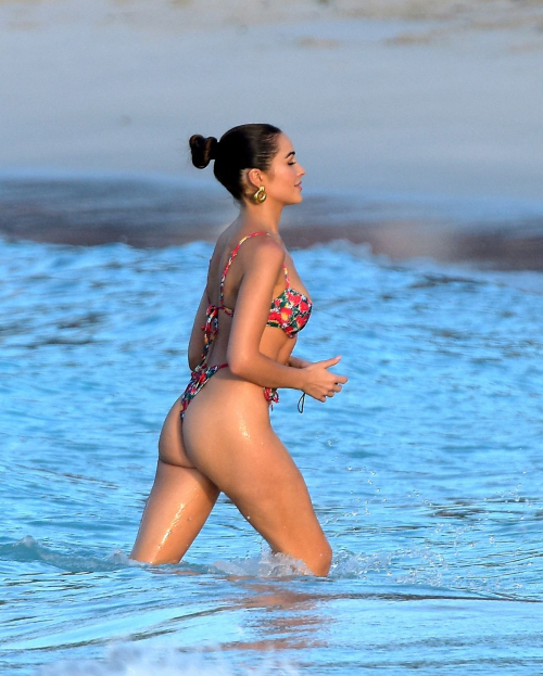 Olivia Culpo in Bikinis at St Barts Beach, March 2024 9