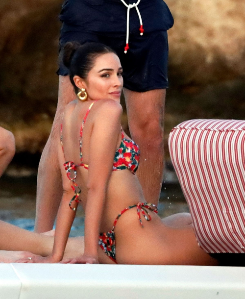 Olivia Culpo in Bikinis at St Barts Beach, March 2024 5