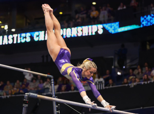 Olivia Dunne at NCAA Gymnastics SEC Championships in New Orleans, March 2024 1