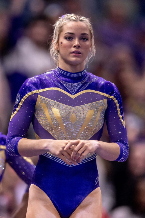 Olivia Dunne at NCAA Gymnastics SEC Championships in New Orleans, March 2024 8