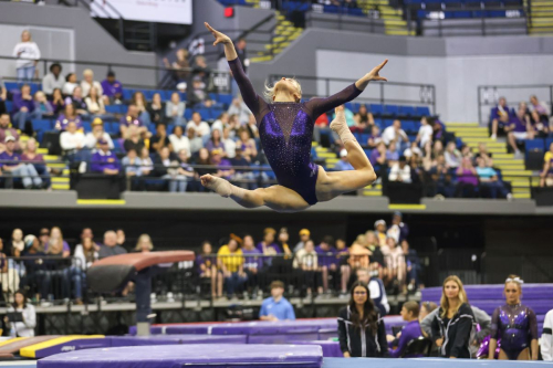 Olivia Dunne at Purple and Gold Classic in Baton Rouge, March 2024 10