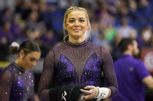 Olivia Dunne at Purple and Gold Classic in Baton Rouge, March 2024 1