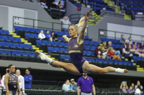 Olivia Dunne at Purple and Gold Classic in Baton Rouge, March 2024 6