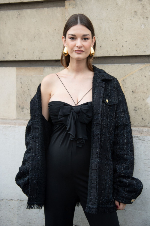 Ophelie Guillermand at Giambattista Valli Womenswear FW24-25 Show, March 2024 9